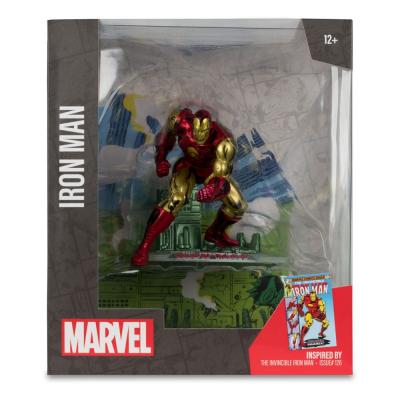 Marvel PVC Estatua PVC 1/10 Iron Man (The Invincible Iron Man #126) 11 cm