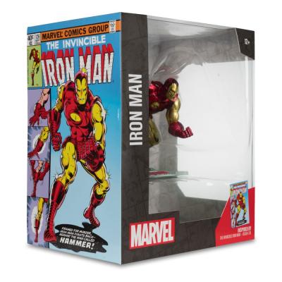 Marvel PVC Estatua PVC 1/10 Iron Man (The Invincible Iron Man #126) 11 cm