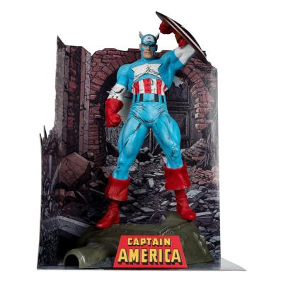 Marvel PVC Estatua PVC 1/6 Captain America (The Amazing Spider-Man #323) 28 cm
