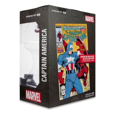 Marvel PVC Estatua PVC 1/6 Captain America (The Amazing Spider-Man #323) 28 cm