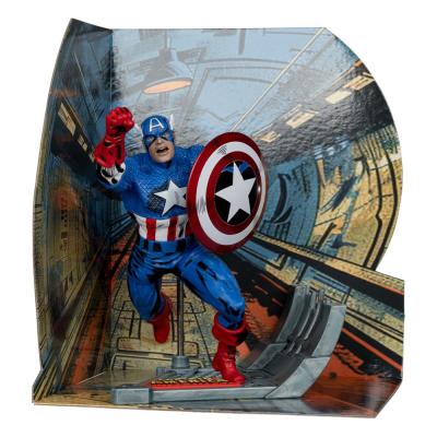 Marvel Collection Estatua PVC 1/10 Captain America (Captain America #100) 12 cm