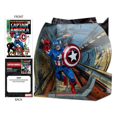 Marvel Collection Estatua PVC 1/10 Captain America (Captain America #100) 12 cm