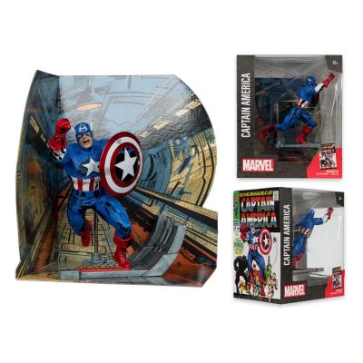 Marvel Collection Estatua PVC 1/10 Captain America (Captain America #100) 12 cm