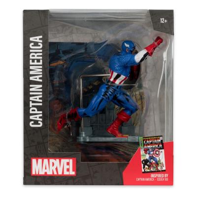 Marvel Collection Estatua PVC 1/10 Captain America (Captain America #100) 12 cm