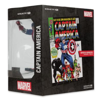 Marvel Collection Estatua PVC 1/10 Captain America (Captain America #100) 12 cm