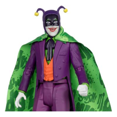 DC Retro Figura y vehículo Batman 66 Batmobil with Joker (Gold Label)