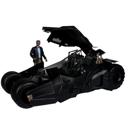 DC Multiverse Vehículo Tumbler with Lucuis Fox (The Dark Knight) (Gold Label)