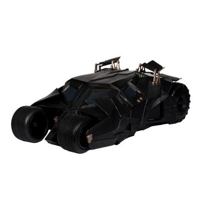 DC Multiverse Vehículo Tumbler with Lucuis Fox (The Dark Knight) (Gold Label)