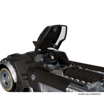 DC Multiverse Vehículo White Knight Batmobile (Gold Label) 18 cm