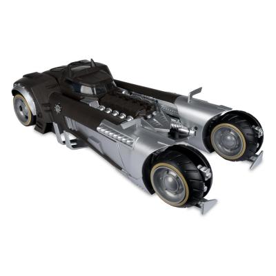 DC Multiverse Vehículo White Knight Batmobile (Gold Label) 18 cm