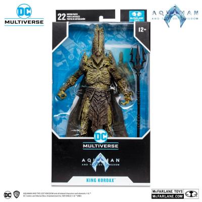 Aquaman y el Reino Perdido Figura DC Multiverse King Kordax 18 cm