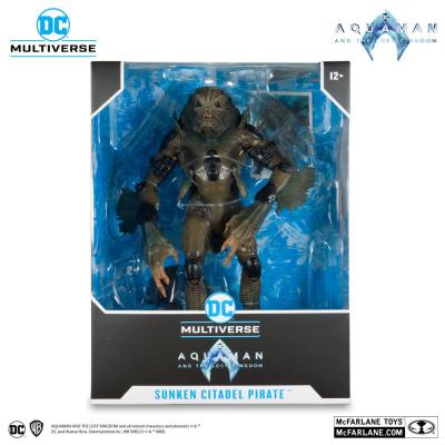 Aquaman y el Reino Perdido Figura Megafig DC Multiverse Sunken Citadel Pirate 30 cm