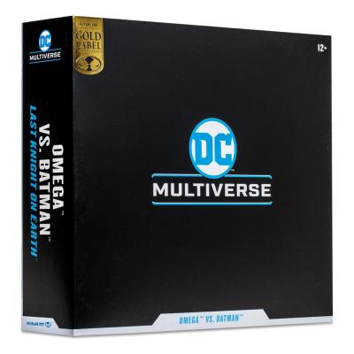 DC Collector Figuras Paquete de 6 Omega (Unmasked) & Batman (Bloody)(Gold Label) 18 cm