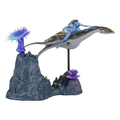 Avatar: el sentido del agua Figuras Deluxe Medium Neteyam & Ilu