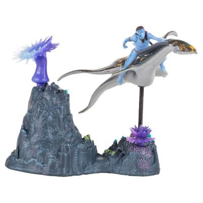 Avatar: el sentido del agua Figuras Deluxe Medium Neteyam & Ilu