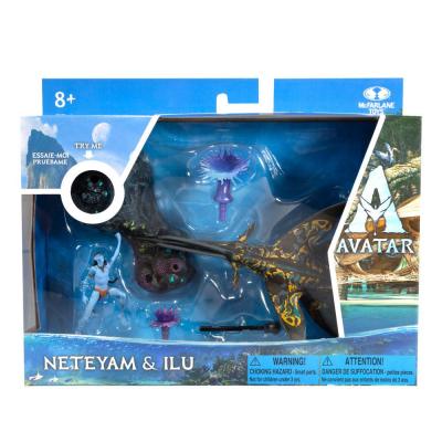 Avatar: el sentido del agua Figuras Deluxe Medium Neteyam & Ilu