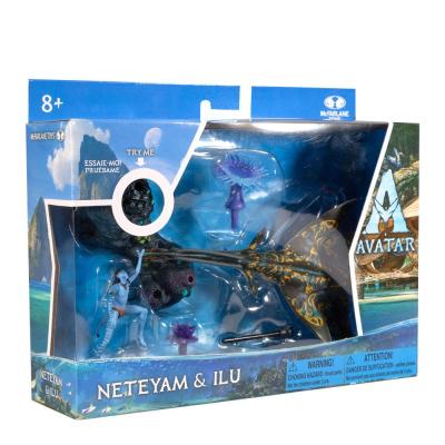Avatar: el sentido del agua Figuras Deluxe Medium Neteyam & Ilu