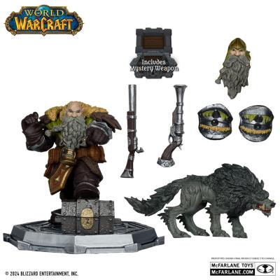 World of Warcraft Figuras 15 cm Dwarf Hunter & Pandaren Surtido (8)