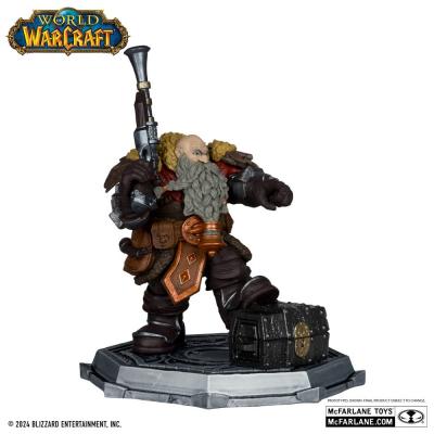 World of Warcraft Pack de 2 Estatuas PVC 1/12 Dwarf Hunter: Beast Master & Pandaren: Monk (Gold Label) 15 cm