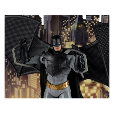 DC Multiverse Figura Batman with Bat-Glider (The Thirteenth Hour) (Gold Label) 18 cm