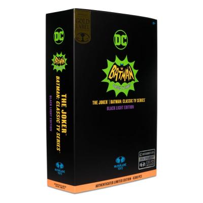 DC Multiverse Figura BM66 The Joker (Black Light) (Gold Label) 18 cm