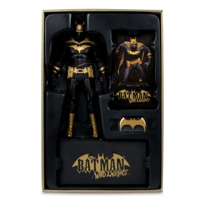 DC Multiverse Figura Batman of Earth-22 Infected (Dark Metal) Knightmare Edition (Gold Label)18 cm