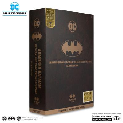 DC Multiverse Figura Armored Batman (Batman: The Dark Knight Returns) Patina Edition (Gold Label) 18 cm
