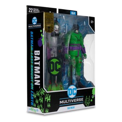 DC Multiverse Figura Batman (Batman: Last Knight on Earth) Jokerized (Gold Label) 18 cm