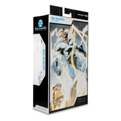 DC Multiverse Figura Max Mercury (The Flash) Gold Label 18 cm