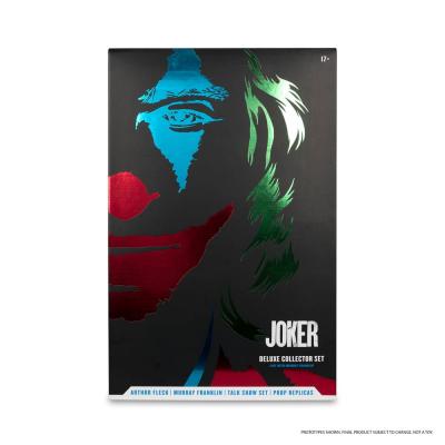 Joker DC Multiverse (Joker Movie) Figura Deluxe Colllector The Joker (Live with Murray Franklin) Limited Edition 18 cm