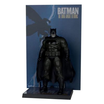 DC Multiverse McFarlane Cover Recreations Figura Batman (Batman: The Dark Knight Returns #1) (Gold Label) 18 cm