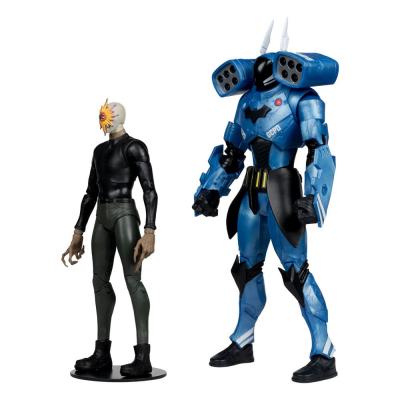 DC Multiverse Pack de 2 Figuras Rookie & Mr. Bloom (Batman: Endgame) (Gold Label) (SDCC) 18 cm