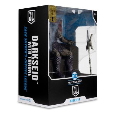 Zack Snyder's Justice League DC Multiverse Figura Mega Darkseid with Throne (Gold Label) 24 cm
