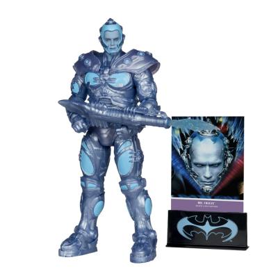 Batman & Robin DC Multiverse Figura Mr. Freeze (Black Light Edition) (Gold Label) 18 cm