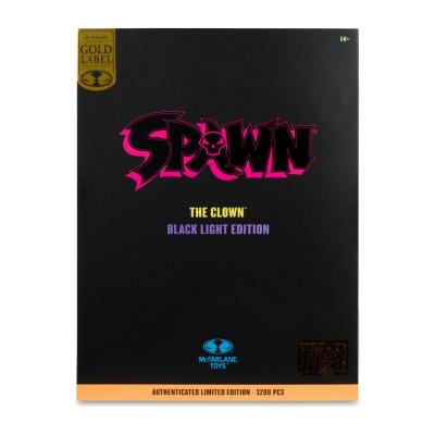 Spawn Figura The Clown (Black Light Edition) (Gold Label) 30 cm