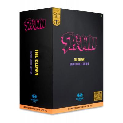 Spawn Figura The Clown (Black Light Edition) (Gold Label) 30 cm