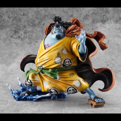 One Piece Estatua PVC Portrait Of Pirates SA-MAXIMUM Knight of the Sea Jinbe Limited Reprint 25 cm