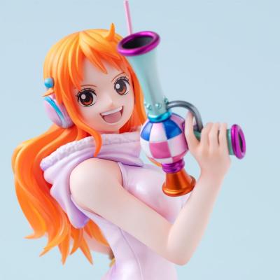 One Piece Estatua PVC Portrait Of Pirates Nami Evolutionary History 25 cm