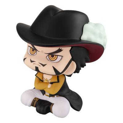 One Piece Estatuas PVC Look Up Dracule Mihawk & Crocodile 11 cm (with gift)