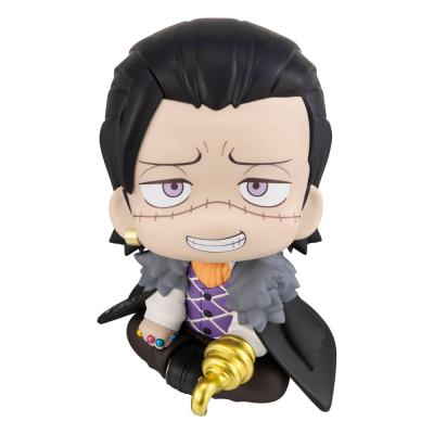 One Piece Estatuas PVC Look Up Dracule Mihawk & Crocodile 11 cm (with gift)