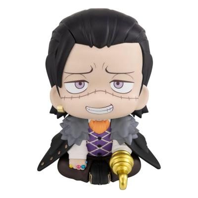 One Piece Estatuas PVC Look Up Dracule Mihawk & Crocodile 11 cm (with gift)