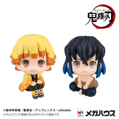 Demon Slayer: Kimetsu no Yaiba Estatua PVC Look Up Zenitsu Agatsuma Smile Ver. & Inosuke Hashibira Bossy Ver. 11 cm (with gift)