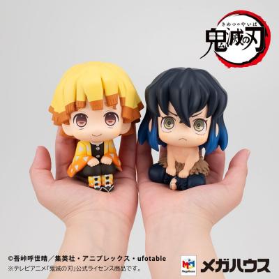 Demon Slayer: Kimetsu no Yaiba Estatua PVC Look Up Zenitsu Agatsuma Smile Ver. & Inosuke Hashibira Bossy Ver. 11 cm (with gift)