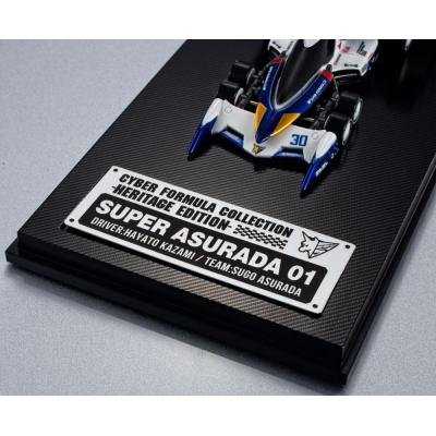 Future GPX Cyber Formula Vehículo Super Asurada 01 Heritage Edition 14 cm