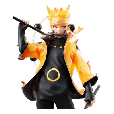 Naruto Shippuden Serie G.E.M. Estatua PVC Naruto Uzumaki Six Paths Sage Mode 15th Anniversary Ver. 22 cm