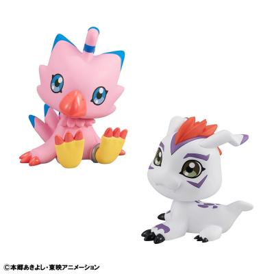 Digimon Adventure Estatuas PVC Look Up Piyomon & Gomamon 11 cm (with gift)