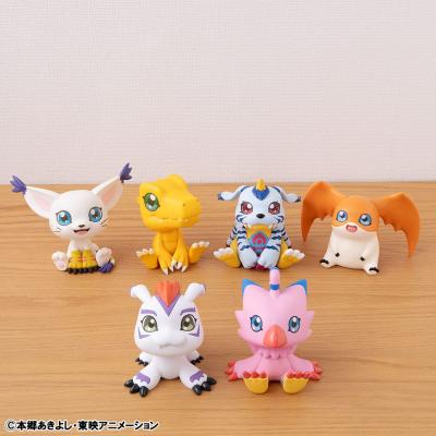 Digimon Adventure Estatuas PVC Look Up Piyomon & Gomamon 11 cm (with gift)