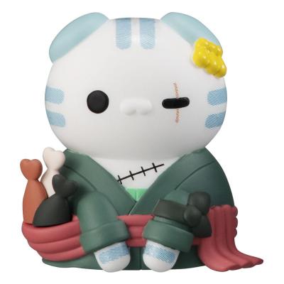 One Piece Mega Cat Project Figuras 3 cm NyanPieceNyan! I'm gonna be king of Paw-rates Vol. 1 Surtido (8)