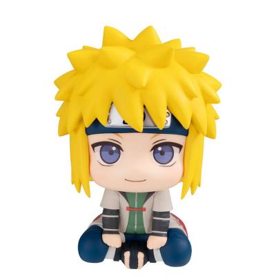 Naruto Shippuden Estatua PVC Look Up Naruto Uzumaki Six Paths Sage Mode & Minato Namikaze 11 cm (with gift)