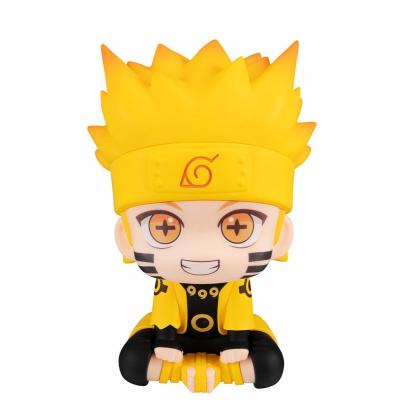 Naruto Shippuden Estatua PVC Look Up Naruto Uzumaki Six Paths Sage Mode & Minato Namikaze 11 cm (with gift)